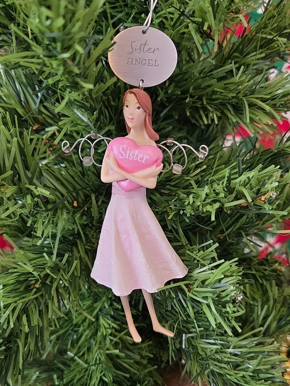 * 2008 * Hallmark SISTER ANGEL Collectors Ornament